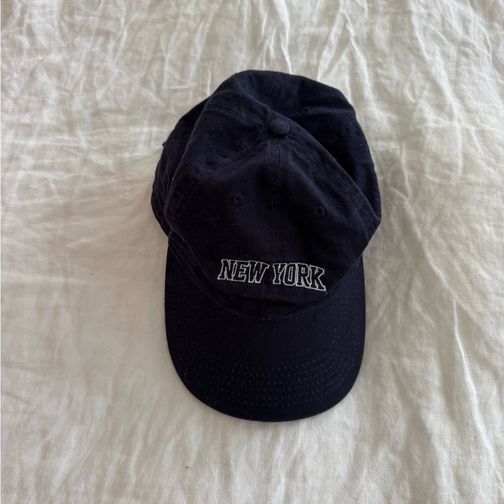 Brandy Melville Navy New York Hat